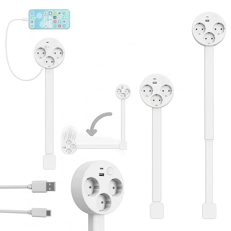 Extendable power strip