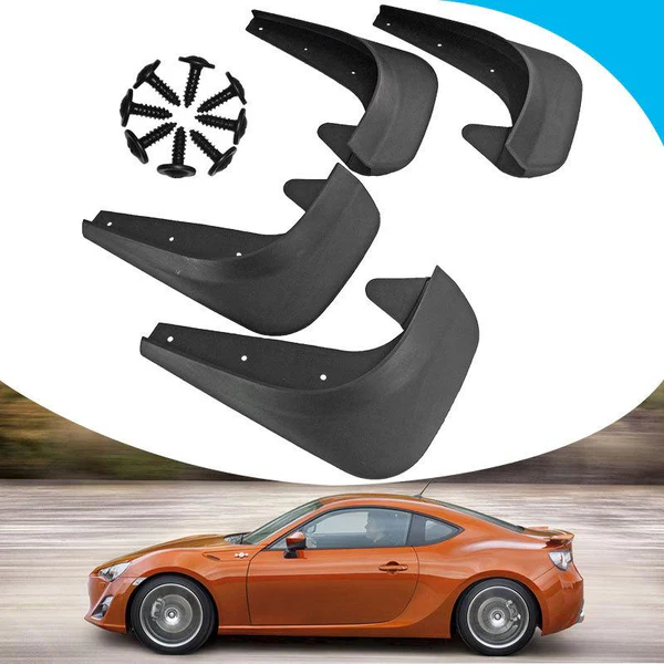 Universal car mud flaps (4pcs)