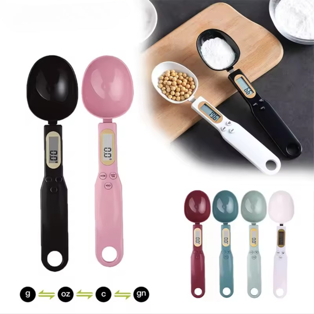 Electronic measuring spoon